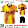 Mẫu áo bóng đá Nam Định màu vàng