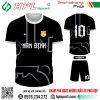Mẫu áo đấu bóng đá Nam Định màu đen