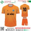 Mẫu áo thi đấu bóng đá Đà Nẵng màu cam