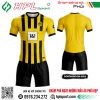 Mẫu áo thi đấu CLB Dortmund sân nhà màu vàng sọc đen