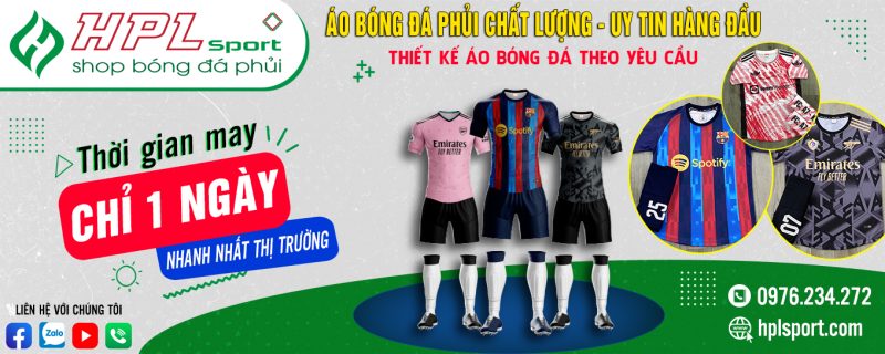 HPL Sport - Thương hiệu áo bóng đá thiết kế uy tín - chất lượng tại Hà Nội