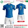 Mẫu áo đội tuyển Ý sân nhà màu xanh bích
