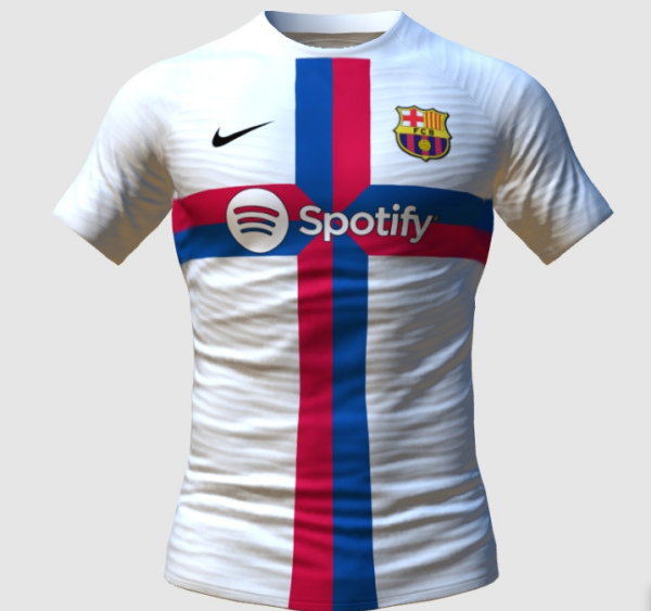 Mẫu áo đấu CLB Barcelona 2023 sân khách