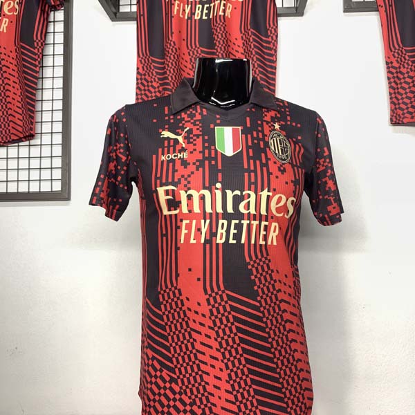Bật mí mẫu áo bóng đá AC Milan ấn tượng