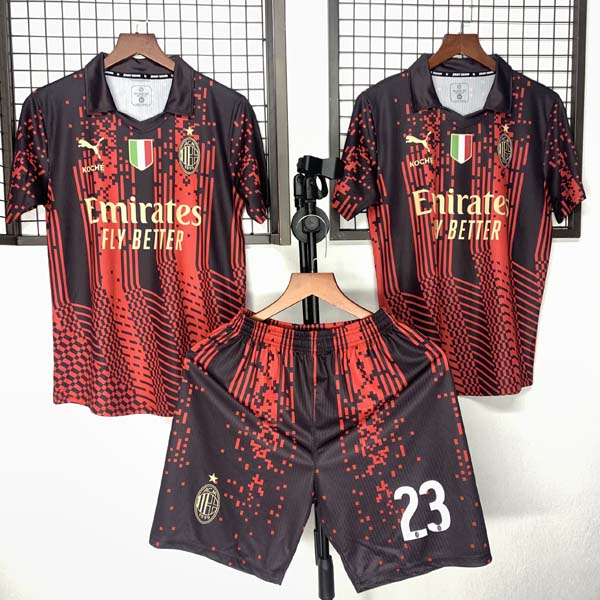 Vẻ đẹp thành phẩm áo AC Milan mới